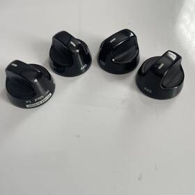 W10130373 Kitchenaid Oem Gas Range Knob Black