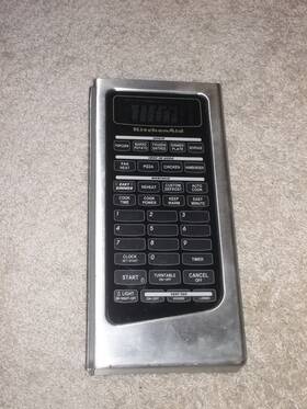 W10306627 Kitchenaid Microwave Control Panel Tested Good Oem
