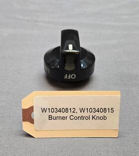 W10340815 Kitchenaid W10340812 Burner Control Knob W10340815 Kitchenaid W10340812 Burner Control Knob