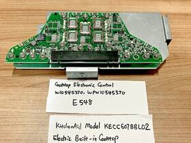 Wpw10545370 Kitchenaid W10545370 Electronic Control For Kecc607bbl Cooktop E548