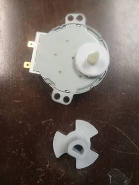 W10642989 Kitchenaid Microwave Motor And Coupler