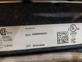 W10901127 Kitchenaid Genuine Induction Range Oven 30 Inch Touch Panel Assy # W10901127 Kitchenaid Genuine Induction Range Oven 30 Inch Touch Panel Assy #