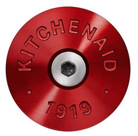 W11368841re Kitchenaid Commercial-style Handle Medallions 2 - Red