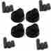 Knb61 Unbranded Oven Control Knob Black