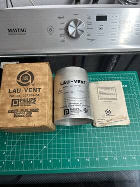 Lv4-tgc Lauvent Lv4tgc Nos Vintage Philips Conair Lau-vent Thermally Actuated Vent Damper 4 Inch