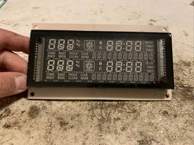 1p00b144-01 Lg Oven Range Control Display P# M20lt04a B4 #244 1p00b144-01 Lg Oven Range Control Display P# M20lt04a B4 #244