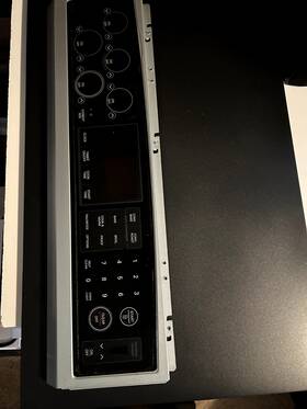 383ew1n006h Lg Range Control Panel No Board Part #