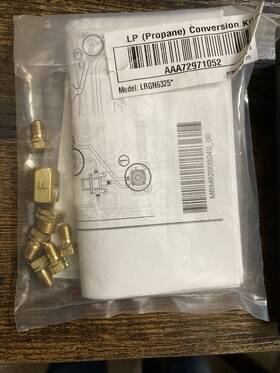 Aaa72971052 Lg Oem Range Conversion Kit Lp Propane