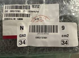 Ebr31737801 Lg Ebr31737803 Pcb Assembly Power Part #