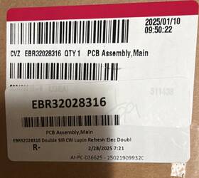 Ebr32028316 Lg Oem Main Control Board