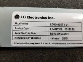 Ebr76664502 Lg Genuine Range Oven Control Board #