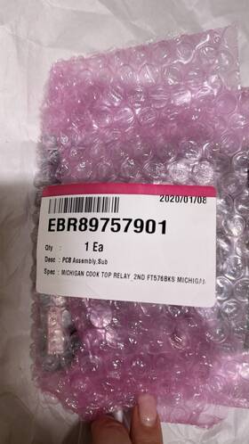 Ebr89757901 Lg Range Control Board