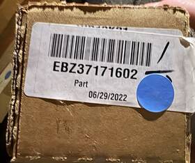 Ebz37171602 Lg Igniter Genuine Oem