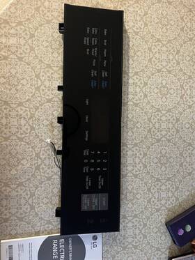 Lde4413st Lg Genuine Electric Range Oven Touch Panel