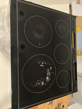 Lsel633cf Lg Lsel6333 Electric Range Top Glass Panel /lsel633cf