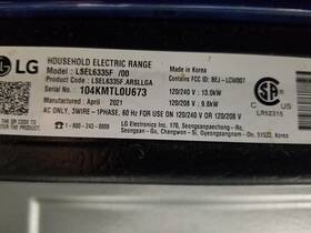 Ebr32028303 Lg Lsgl6335f/00 Genuine Range Oven Touch Panel Assy # Agm75309031