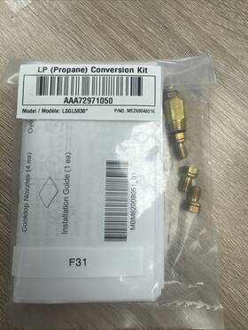 Mez69048216 Lg Gas Range Lsgl5830 Lp Propane Kit Mez69048216#f31