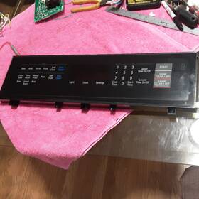 Lg Ps11758502 Genuine Range Control Panel Ebr79627601. Ebr787891