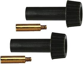 7016100 Lighting Corp 70161 Replacement Light And Fan Knobs Black 2 Pack