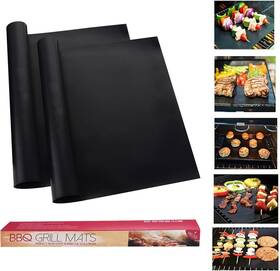 Lnnsss 445011330358 Oven Liners For Bottom Of Electric Gas - 2 Pack Large Heavy Duty Mat