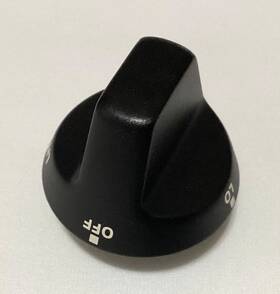 74005686 Magic Chef One Black Admiral Gas Burner Control Knob Part # Stove Range