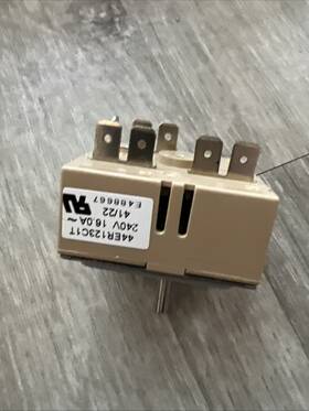 44er123c1t Magic Chef Mcscte24bg E488667 Infinite Switch Power 240v 16a For