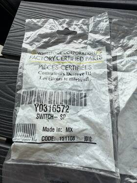 Wpy0316572 Makspro New Oem Switch Spark 270ft Mi Fits Range Y0316572 0306572 Free Ship