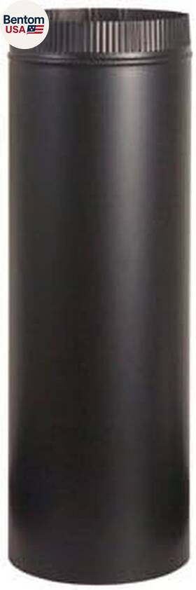Bm0120 Manufacturing Group 705353588358 6 X 36 Black Matte Stove Pipe