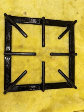 314649b Maytag Genuine Oem Whirlpool Amana Range Oven Burner Grate - Black