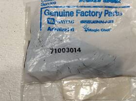 71003014 Maytag New Oem Genuine Left End Cap Black