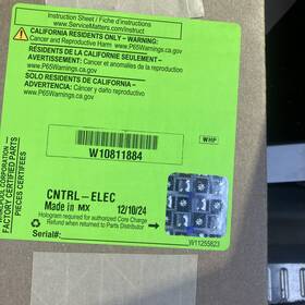 W10811884 Maytag Electronic Control Board Double Wall Oven