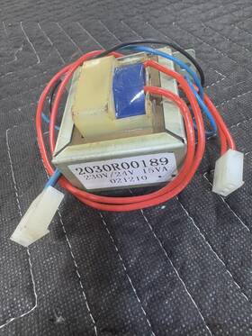2030r00189 Mcquay Remington Transformer 021210 181110 230v/24v 15a