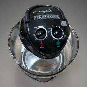 Mcai-860b Mega Chef Vintage Megachef Halogen Oven 4-piece Set