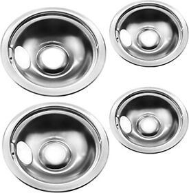 1-4668-66-03 Mejiao Stove Burner Covers Replacement Drip Pans For Frigidaire 1-4668-66-03/37