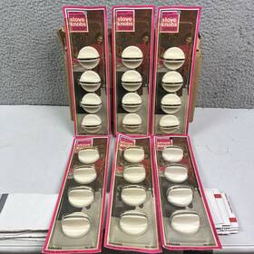 28011 Melard 6 Vintage Replacement Stove Knobs 4 Packs No. Nos