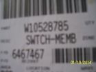 W10528785 Memb Switch Whirlpool Range