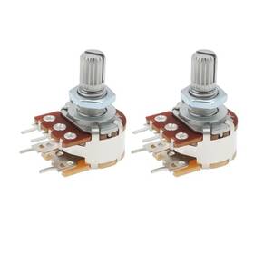 212-bh Micro Traders 2pcs B20k Ohm Control Board Speed Knob Replacement Part 5 Terminals