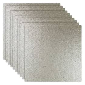 Micro Traders Hg 308 10pcs Universal Mica Foil Plate Sheets 130x130mm Cut To Size