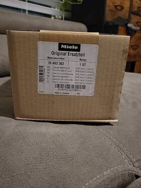 10493362 Miele Control Electr.unit Epb 7405 Cva-kd