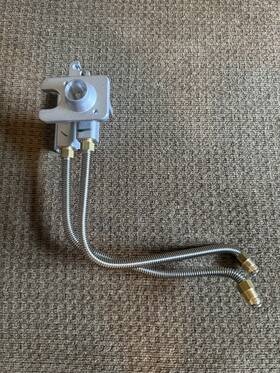 11021850 Miele Gas Range Burner 19k Nat Rt Ft And 9887690 Concertina Hoses