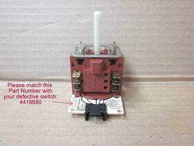 4419690 Miele Oven Selector Switch