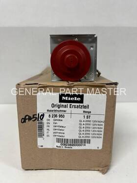 8236950 Miele Genuine Oem Fan Ql 4-2000 120v/60hz
