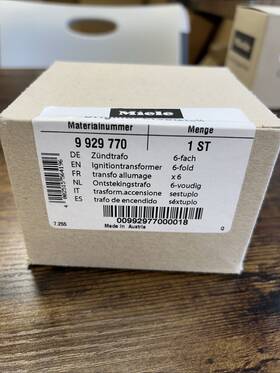 9929770 Miele Gas Rangetop Ignition Transformer New