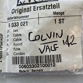6033021 Miele Pt# Port Cable For Laundry Equipment Oem New. Old Stock