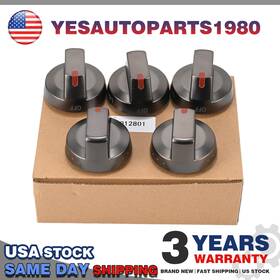 Dg64-00473b Mnjws Dg94-03500a/z Dg94-03500x Upgraded Electric Range Stove Knob Replacement For Samsung 5-pack Dg64-00473b Mnjws Dg94-03500a/z Dg94-03500x Upgraded Electric Range Stove Knob Replacement For Samsung 5-pack