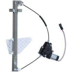 741-374 Mojtbe 714421705696 Rear Driver Side Power Window Regulator With Motor Assembly Compatibl
