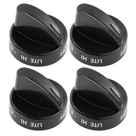 Mootvgoo 752349320300 4 Pack Stove Burner Control Knobs Replacement Range Knob Set