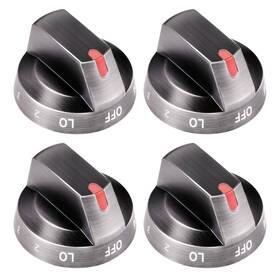 Dg64-00975a Mootvgoo 752349320690 4 Pack Electric Range Knobs Stove Knob Replacement For