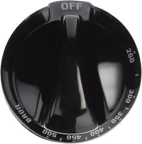 Wb03k10159 Neral Electric Ran/stove/oven Thermostat Knob Black