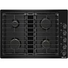 Jgd3430gb New Jenn-air 30inch 4 Burner Black Downdraft Gas Cooktop